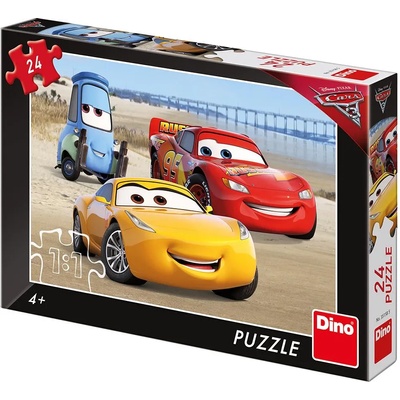 Dino - Puzzle CARS 3: ON THE BEACH 24 - 1 - 39 piese