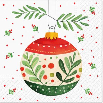 PAW Obrúsky TaT 33x33cm Festive Ball