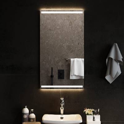 vidaXL LED огледало за баня, 50x90 см (3154068)