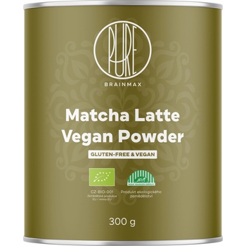 BrainMax Pure® Matcha Latte Vegan, БИО, 300 гр