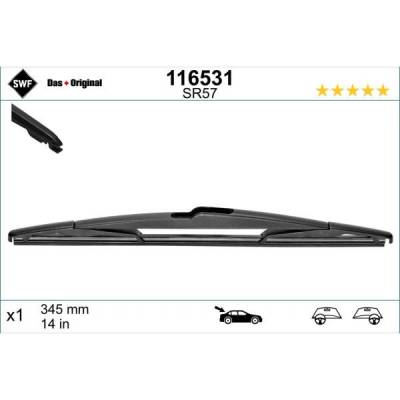 SWF Das Rear 345 mm 116531