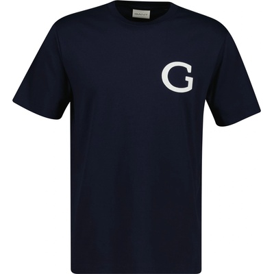 Gant Gant Chest Graphic T Sn62 - Evenng Blue 433