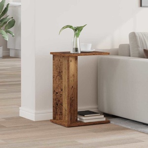 vidaXL Крайна масичка Старо дърво 35 x 25 x 50 см Инженерна дървесина (891190)