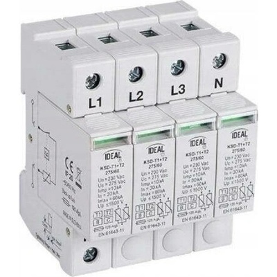 Kanlux přepěťová ochrana KSD-T1T2 275/240 3P+N IDEAL 23920