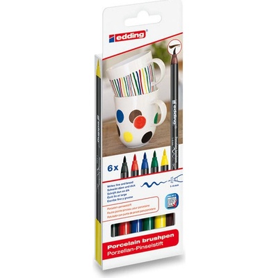 Edding Porzellan 4200 6 barev – Zboží Mobilmania