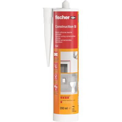 Fischer Stavební silikon DBSI bílý 280 ml