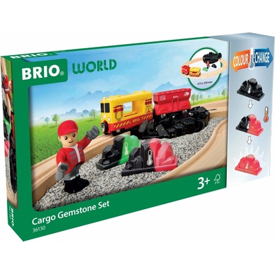 Brio Vlaková sada s meniacimi sa drahokamami