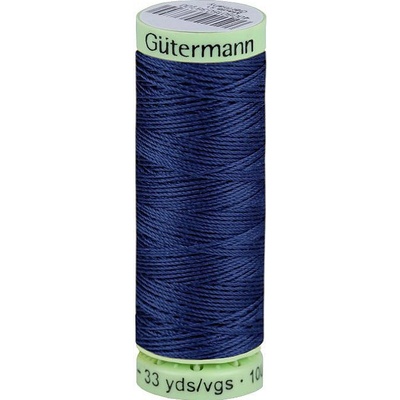 Stoklasa Polyesterové nitě Gütermann Jeans návin 30 m Balení: 1 ks, Varianta: 013 modrá pařížská tmavá 013 modrá pařížská tmavá