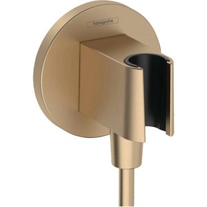 Hansgrohe Fixfit - Стенно коляно с държач, четкан бронз 26888140 (26888140)