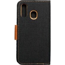 Pouzdro Canvas Book Samsung Galaxy A40 černé