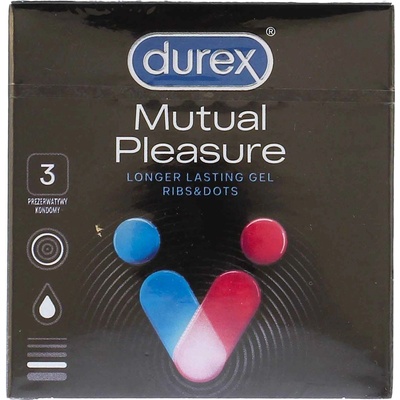 Durex Mutual Pleasure 3 ks – Zboží Dáma Durex Mutual Pleasure 3 ks – Zboží Dáma