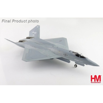 Hobby Master YF-23 Black Widow II USAF #87-0801 PAV-2 Gray Ghost Edwards AFB CA 1990 1:72