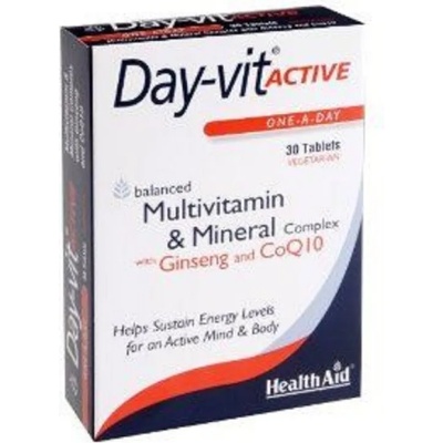 HEALTHAID ХЕЛТ ЕЙД МУЛТИВИТАМИНИ ДЕЙ ВИТ 30 ТАБЛЕТКИ / HEALTH AID DAY-VIT ACTIVE 30tabs