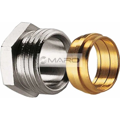 Ivar Šroubení svěrné TR 401 pro měděné trubky 15 x 1 mm, pro vnitřní závit 1/2" 501047