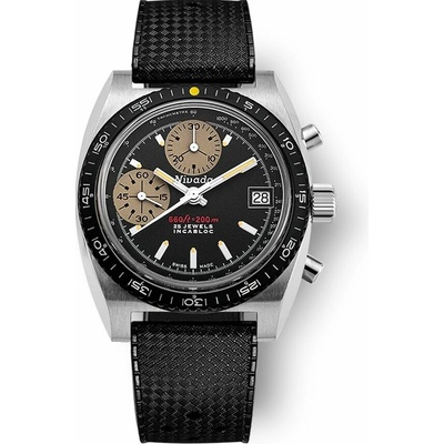 Nivada Grenchen Autochron Yellow - Rubber Tropic