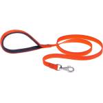 Ferplast Daytona Lead - Повод за кучета с ергономична форма на дръжката, 15мм/120 см. - оранжев