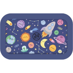 24Bottles Кутия за обяд 24Bottles Kids Space Friends (002174)