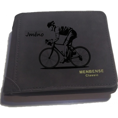 Pánská černá peněženka Cyklo