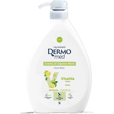 Dermomed Течен сапун за ръце Dermomed Vitality Lime 1л (8050999571328)