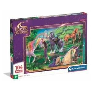 Clementoni Puzzle 104 Super Unicorn Academy