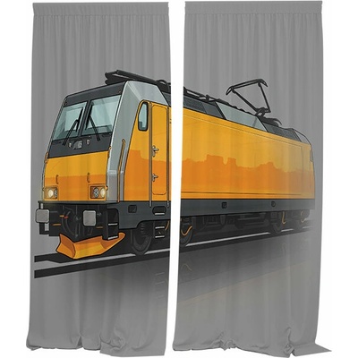 IMPAR Závěsy Bombardier Traxx ,140 × 250 cm