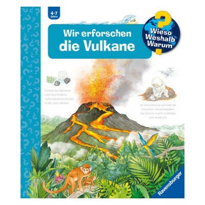 Wieso? Weshalb? Warum?, Band 4: Wir erforschen die Vulkane