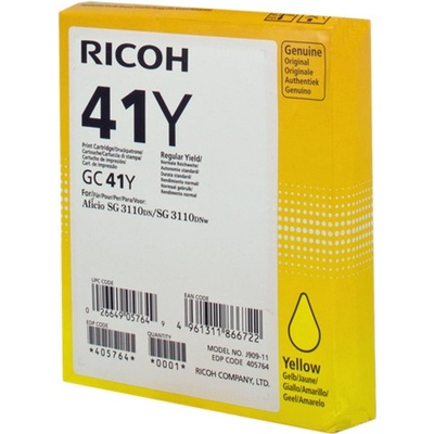 Ricoh GC41Y оригинална мастилена гел касета (жълт) (ori gc41y 15807)