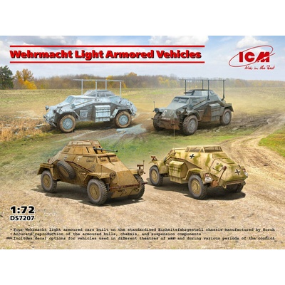 ICM Wehrmacht Light Armored Vehicles 1:72