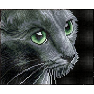 Diamond dotz Диамантен гоблен " Опушено сив"