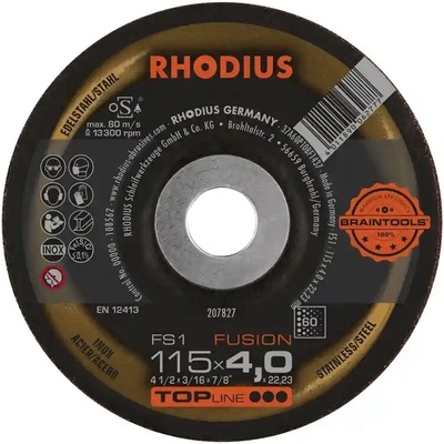 Rhodius Brúsny kotúč 115 x 4,0 x 22,23 mm 60 207827