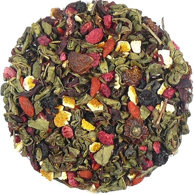 Darka company Gunpowder Malina Goji zelený aromatizovaný čaj 1 kg