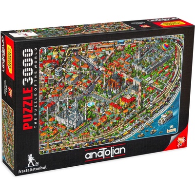 Anatolian Пъзел Anatolian от 3000 части - Поглед над Истанбул (P4913)