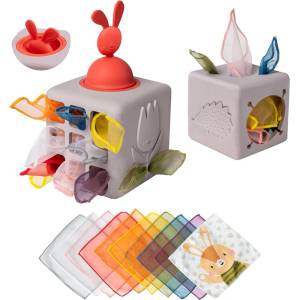 Taf Toys Бебешка мека играчка Taf Toys - Kутия с активности (TT13405)