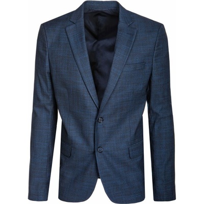 Pánské jednořadové sako modrá – Zbozi.Blesk.cz