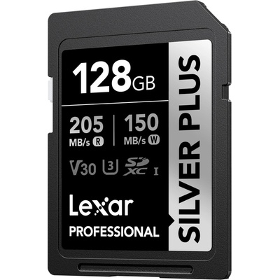 Lexar SDXC Professional Silver Plus 128GB LSDSIPL128G-BNNNG