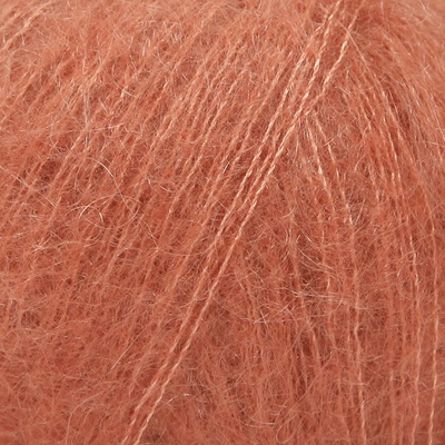 Příze DROPS Kid-Silk uni colour 33 - rezavá
