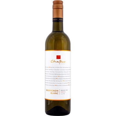 Chateau Modra Horeca Sauvignon Blanc Biele Suché D.S.C. 12% 0,75 l (čistá fľaša)