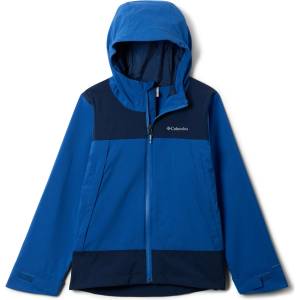 Columbia Детско водоустойчиво яке Columbia Kid's Boulder Falls Jacket Waterproof jacket - Mountain Blue / Collegiate Navy - размер XS (703-6865-0511)