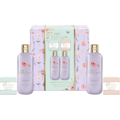 Royale Garden Lavender & Rose Hip Tea подаръчен комплект за вана