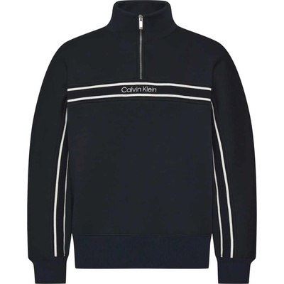 Calvin Klein Блуза ls cotton spacer stripe rib qt