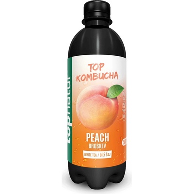 Topnatur TOP BIO Kombucha Broskyňa 0,5 l