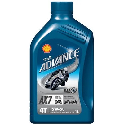 Shell Advance AX7 4T 15W-50 1 l