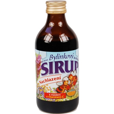 Dr. Bojda Bylinkový sirup Prechladnutie extra silný s medom a vitamínom C 325 g