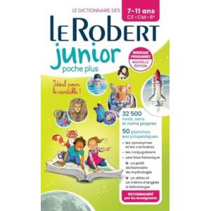 Le Robert Junior poche plus | Alain Rey (ISBN: 9782321020028)