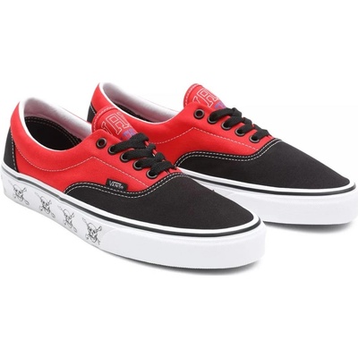 Vans Era new varsity black high risk red