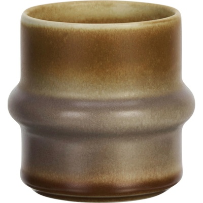 MADAM STOLTZ Kameninový hrnček Two Tone Rust/Lilac 300 ml