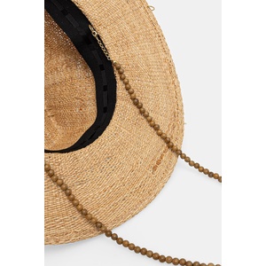 LE SH KA headwear сламена шапка дамска (BeigePanamaFedora)