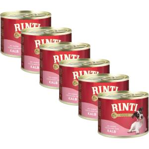 RINTI Консерва Rinti Gold Adult телешко 6 x 185 г