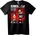 NOONEBRAND Тениска Cris MJ - Градски Музикален Дизайн - 2XL, White