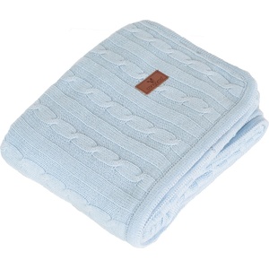 Cangaroo Бебешко одеяло Cangaroo - Sherpy, 75 х 100 cm, синьо (111889) - ozone